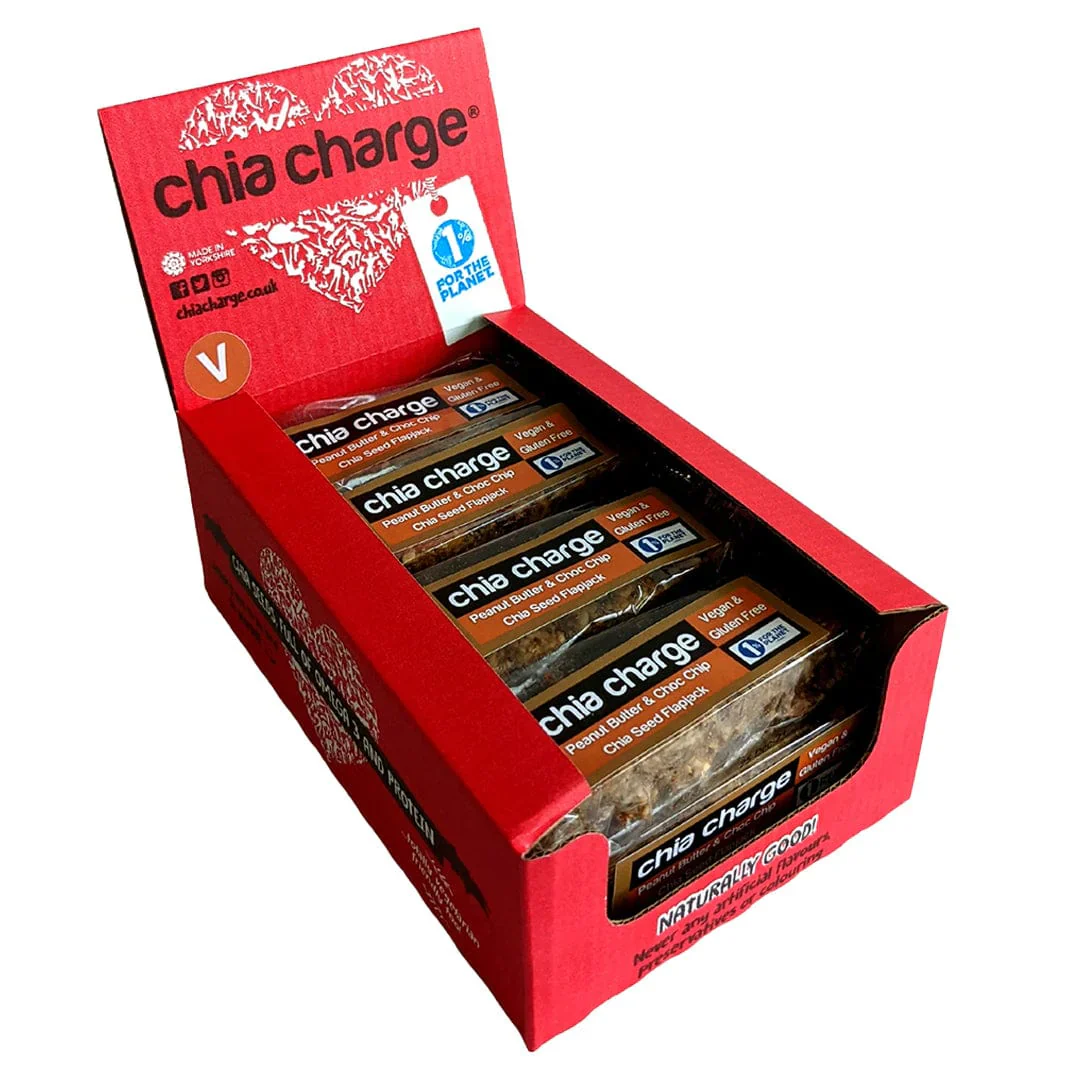 Chia Charge Vegan & Gluten Free Mini Flapjacks - Image 4